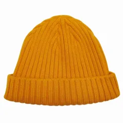 美品 KIJIMA TAKAYUKI キジマタカユキ KNIT CAP ウール ニットキャップ ニット帽 ビーニー 帽子 オレンジ メンズ レディース 古着 中古 USEDのサムネイル