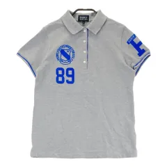 サイズ：1 PEARLY GATES パーリーゲイツ  半袖ポロシャツ  グレー系 [240101525985] ゴルフウェア レディース ストスト