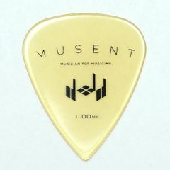 新品 Musent 日本製 スタンダード ティアドロップ ピック | 1.00mm厚 20枚 セット ウルテム | MSNTDPK0010-UTL-20P