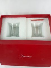 未使用　Baccarat　バカラ　ミケランジェロ　フラワー　グラス　2個組