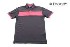 【中古】 フットジョイ foot joy チェストライン半袖ポロシャツ S