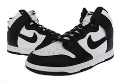 ナイキ NIKE DUNK HIGH RETRO Championship White PANDA BLACK/WHITE ダンク ハイ チャンピオンシップ ホワイト パンダ スニーカー DD1399-105 26.5 黒 白 ▲■ 240709