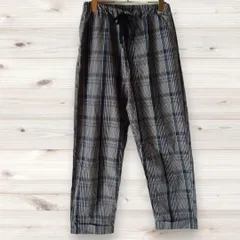 A0507 ウィゴー WEGO カジュアル パンツ ズボン (M) チェック 総柄