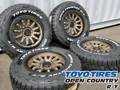 デリカD:5 DELICA D:5 デリカD5 新品 タイヤホイール 4本セット TOYO トーヨー OPENCOUNTRY オープンカントリー RT 235/70R16 ホワイトレター CV1W CV2W オプカンのサムネイル