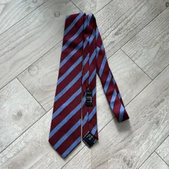 ネクタイ　dunhill(ダンヒル)　シンプル　ストライプ　シルク100％