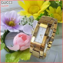 稼働品✨️箱付き GUCCI 腕時計 3900L スクエア ブレスウォッチ GUCCI グッチ 腕時計 ステンレススチール 3900L クオーツ