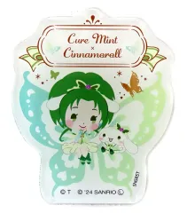 【中古】バッジ・ビンズ キュアミント×シナモロール(上部名前) 「アクリルクリップバッジコレクション Yes!プリキュア5GoGo!×サンリオキャラクターズ」