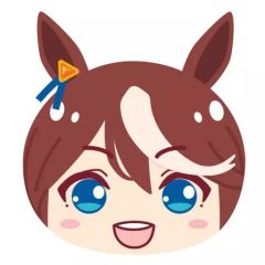 [중고] 봉제 장난감 마스코트 봉제 장난감 배지 토우 카이 테이오 [말 딸 프리티 더비 오만쥬니기니기 마스코트 3]