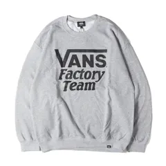【新品】STANDARD CALIFORNIA スタンダードカリフォルニア スウェット サイズ:L / 23SS VANS ロゴ コットンポリ スウェットシャツ (VANS × SD LOGO SWEAT) / 裏起毛 / グレー / トップス / コラボ