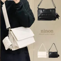 ショルダーバッグ レディース 斜めがけ 大人 小さめ 2way ストラップ 大容量 おしゃれ ミニバッグ付き 合皮 パテッド PUレザー フラップ ショルダー バッグ 通勤