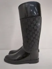 極美品＊GUCCI レインブーツ 23 マイクロggシマ レザー 楽天市場】【靴】GUCCI グッチ グッチシマ GG柄 型押し ラバー