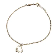ティファニー Tiffany&Co. オープンハート ブレスレット SV925 シルバー エルサペレッティ【中古】