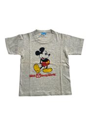 【Size 110-120】 vintage USA製 ミッキー 半袖Tシャツ  ヴィンテージ US古着 アメリカ made in USA