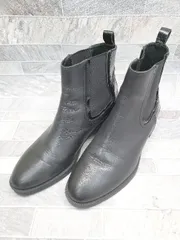 ■ ZARA WOMAN ザラウーマン ショート ブーツ サイズ37 ブラック レディース P  【1405230003224】