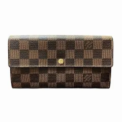 ルイヴィトン　Louis Vuitton　ダミエ　ポルトフォイユサラ　N61734　長財布　ユニセックス