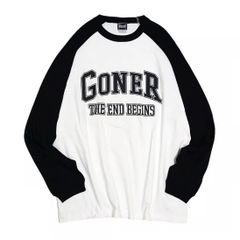 College Raglan L/S T-Shirts / Black