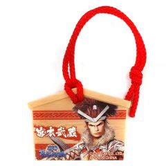 [중고]키홀더·마스코트(캐릭터) 미야모토 무사시 에마 마스코트 [이치반쿠지 MINI 전국 BASARA~필승 기원!~] B상