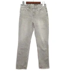 アッパーハイツ upper hights デニム パンツ USED加工 ストレッチ ジーンズ THE STELLA 13M259 グレージュ 23