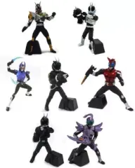 【中古】トレーディングフィギュア 全7種セット 「仮面ライダーカブト アクションポーズ」