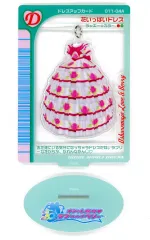 【中古】アクリルスタンド・アクリルパネル 花いっぱいドレス 「オシャレ魔女 ラブ and ベリー展 ～オシャレまほうミュージアム～ in パルコ ゆら×2カードアクリルスタンド」