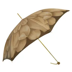 未使用品】 パソッティ 折りたたみ傘 ハンドメイド 水玉 木製
