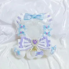 ぬい服　おすわりきぐるみ　ぬいぐるみ服　おすわりぬい服　ハンドメイド　おすわり　着ぐるみ　にじぱぺっと　ちみっともぬい　10cm 12cm おすわりきぐるみ