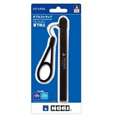 【中古】ダブルストラップ for PlayStation Vita ブラック