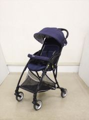 ベイシス ビングル BASIS Bingle BB0 マリンネイビー 押しやすいシングルタイヤ セカンドベビーカー 7ヵ月頃～ 軽量B形 クリーニング済み C68000