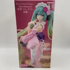 未開封　初音ミク　Exc∞d Creative Figure  SweetSweets　抹茶パフェ　さくら　プライズ　フィギュア　フリュー