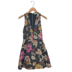 良好 alice olivia アリスオリビア ノースリーブ ワンピース   ブラック  レディース 　240001147106