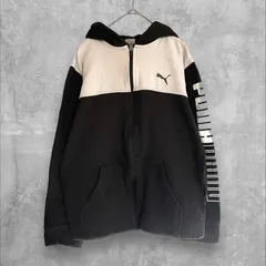 PUMA プーマ　フルジップアップパーカー　スポーツ　ウォームアップ　カジュアル　L(14-16)サイズ（M）