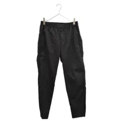 MONCLER (モンクレール) PANTALONE ロゴパッチパンタロンパンツ ブラック G209P2A00010のサムネイル