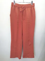 ◇ green label relaxing グリーンレーベルリラクシング スラックスパンツ サイズ40 オレンジ レディース E  【1406050076184】