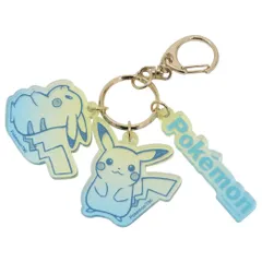 【メール便】ポケットモンスター キーリング アクリルキーホルダー グラデーション BL ポケモン マリモクラフト アクキー キャラクター グッズ 