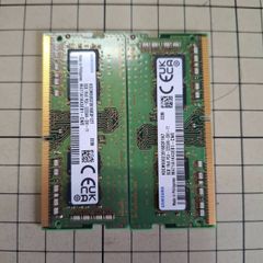 SAMSUNG PC4 3200AA 8GB ノートPC SO-DIMM DDR4×２　16GB