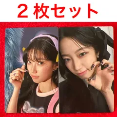 LE SSERAFIM Crazy JP Ver. カズハ ソロジャケット 封入 トレカ 2枚セット ③ 痛バ用