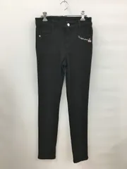 メゾピアノ mezzo piano デニムパンツ L（160） ブラック ナルミヤ ウエスト調整可 未使用 2509WR135