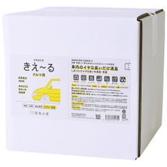 環境大善 きえ～る Dシリーズ クルマ用 消臭 スプレー (詰め替え用 / 10L / 無香料) 車 日本製 天然成分100% 消臭剤 無色透明液