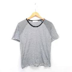 シップスジェットブルー SHIPS JET BLUE Tシャツ カットソー ボーダー ボートネック 半袖 L ホワイト ネイビー 白 紺 /TT23のサムネイル