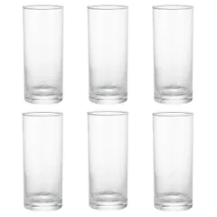 【新品】 東洋佐々木ガラス タンブラーグラス 生活の器 ロングタンブラー 435ml 6個セット 日本製 ガラスコップ グラス コップ コーヒーグラス ビールグラス ハイボールグラス サワーグラス チューハイグラス 05064N 1