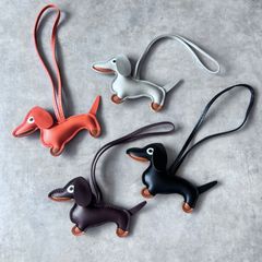 犬チャーム　バッグチャーム　全4色