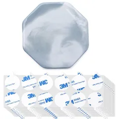 【在庫セール】かわいい 3M両面シール おしゃれ 両面テープ スタンプ板 スタンプ台 (グレー) シーリングワックス用 120枚 シーリングスタンプ台