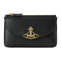 新品 ヴィヴィアン ウエストウッド Vivienne Westwood カードケース ブラック/ゴールド