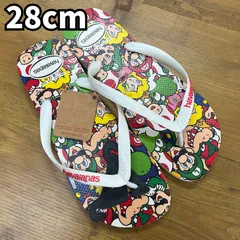 [在庫わずか] havaianas 任天堂 マリオ ハワイアナス ビーチサンダル メンズ 28cm