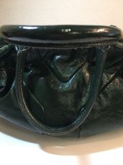 イヴ・サンローラン YSL ボストンバック 緑 グリーン ハンドバック D16
