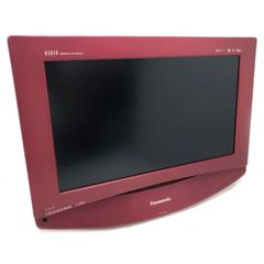 D6677◆地上デジタル ハイビジョン 液晶テレビ 17V型 VIERA（ビエラ）テレビ TV 2008年製 Panasonic（パナソニック）・	TH-17LX8-R