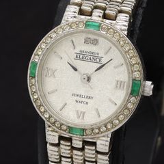 【稼働】SEIKO クオーツ V810-0910 アルバ 石付 シルバー 稼働】SEIKO クオーツ V810-0910 アルバ 石付 シルバー - メルカリ