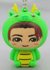 【中古】キーホルダー 岩谷翔吾(THE RAMPAGE) NEW YEAR 2024 着ぐるみキーホルダー ノーマル(緑色着ぐるみ) EXILE TRIBE STATION限定