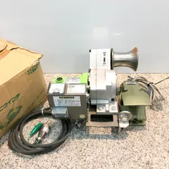 動作確認済IKURAミニウインチ CW-M300 入線用 巻取り機 100V
