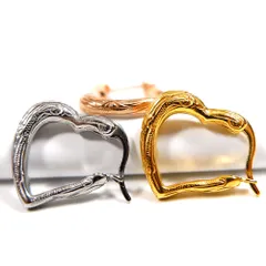 大人気ハワイアンジュエリー ハート フーピ　ピアス ピアス